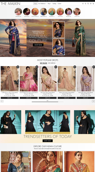 The Malkin Shopify Theme