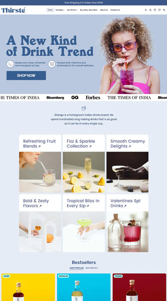 Thirste Shopify Theme