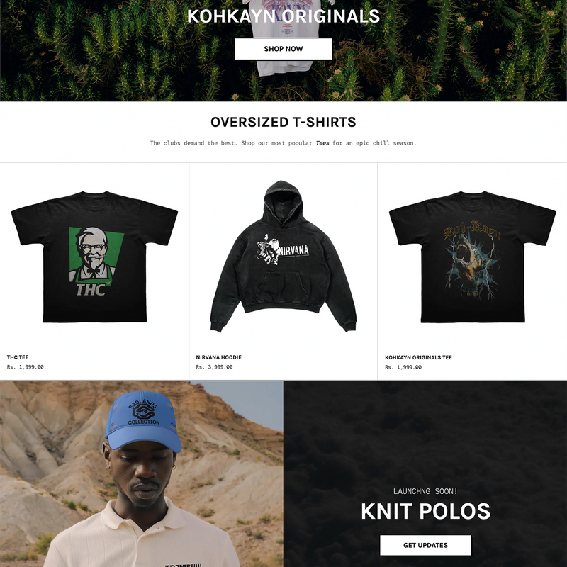 Kohkayn Shopify theme